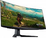 Dell Alienware 34" Curved QD-OLED Gaming Monitor (AW3423DWF) $612