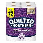 18-Ct Quilted Northern 3-Ply Ultra Plush Mega Roll Toilet Paper $11.55