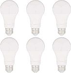 6-Pack Amazon Basics 100W Dimmable A19 LED Light Bulb $5.39