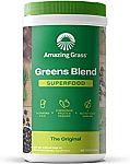 60-Servings Amazing Grass Green Superfood Organic Powder w/ Wheat Grass $20.50