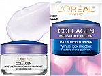 3 x 1.7 oz L'Oreal Paris Skincare Collagen Face Moisturizer $17