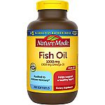 150-Ct Nature Made Fish Oil 1200mg Softgels $8.54