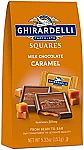 6-pack 5.32 oz GHIRARDELLI Milk Chocolate Squares with Caramel Candy Filling $17