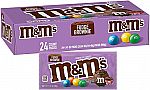 24-Count 1.41oz M&M'S Fudge Brownie Singles Size Chocolate Candy $13