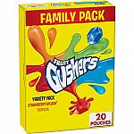 20-Ct. Gushers Fruit Flavored Snacks, Variety Pack $5.61