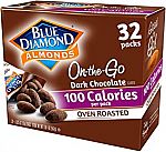 32 Count Blue Diamond Almonds Dark Chocolate Cocoa Dusted Snack Nuts $13.77 (or $7.96 - YMMV)