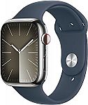 Apple Watch Series 9 [GPS+Cellular 45mm] [Case: Stainless Steel] $349 (Reg. $749)