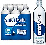 6-pack 16.9 Fl Oz smartwater Vapor Distilled Premium Water $3.37