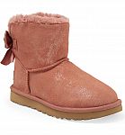 UGG Mini Bailey Bow Glimmer Faux Fur Lined Boot (Women's 5, 6, 7) $59.99
