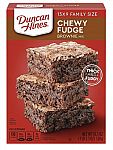 Duncan Hines Brownie Mix, Fudge, 18.3 oz $1