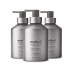 3-Pk 12oz Method Gel Hand Soap in Reusable Aluminum Bottles $10.16