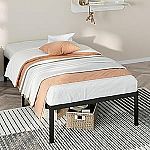 ZINUS Yelena 14" Twin Size Metal Platform Bed Frame $29