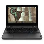 Lenovo 500e Chromebook Gen 3 82JB0000US LTE Advanced 11.6" Touch HD Laptop (N5100 4GB 32GB) $199