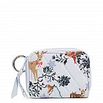 Vera Bradley Cotton Rfid Petite Zip-Around Wallet $6.60 + FS