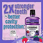 Listerine Smart Rinse Alcohol-Free 500mL Kids Mouthwash $3.40