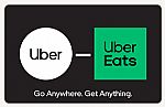 $100 Uber Gift Card (Email Delivery) $90