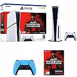 PS5 Slim Console Call of Duty: Modern Warfare III Bundle + PS5 Controller Blue $539