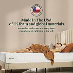 Zinus 12 Bliss Memory Foam Mattress Twin $99, Full $129 or King $169