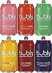 18 Pack bubly Sparkling Water, 6 Flavor Variety Pack $6.75