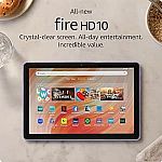 All-new Amazon Fire HD 10 tablet 64GB 2023 (w/o lockscreen ads) $94.99