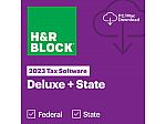 H&R Block 2023 Deluxe + State $20, Premium + Business $35 and more