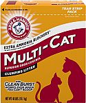 3-Ct 40-Lb Arm & Hammer Litter $1