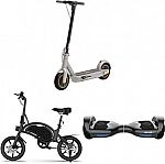 Hover-1 All-Star Hoverboard $61, Hover-1 Journey Electric Scooter $157 and more