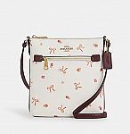 Coach Mini Rowan File Bag With Bow Print $79 and more