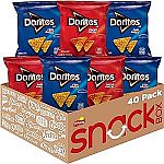 40 Pack Doritos Favorites (Nacho Cheese and Cool Ranch) Variety Pack $14.50