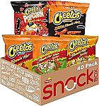 40 Count Cheetos Cheese Flavored Snacks, Flamin' Hot Mix Variety Pack $12.32