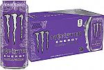 15-pack Monster Energy Ultra Violet, Sugar Free Energy Drink, 16 Ounce $16.25