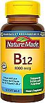 150 Softgels Nature Made Vitamin B12 1000 mcg $4.87 and more