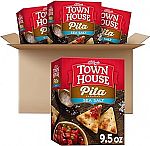 4 Boxes Town House Pita Crackers Oven Baked Crackers (9.5oz Box) $8.96