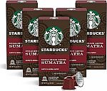 Starbucks by Nespresso 50-count single serve capsules $20