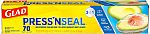 70 sq ft Glad Press'n Seal Plastic Food Wrap Roll $2.77