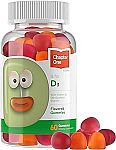 Chapter One Vitamin D 3 1000 IU Gummies (60 Flavored Gummies) $2