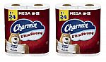 12-Ct Charmin Ultra Strong Mega Rolls Toilet Paper + $5 Amazon Credit $15