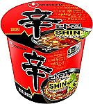 6-Pack 2.64-Oz Nongshim Shin Cup Noodle Soup (Gourmet Spicy) $5.80