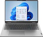 Lenovo Yoga 7 16" WUXGA Touch Laptop (Ryzen 5 7535U 8GB 512GB) $136.99