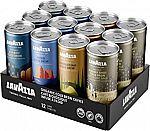 12-Pack 8-oz Lavazza Organic Cold Brew Coffee (Variety Pack) $10