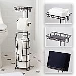 Better Homes & Gardens Toilet Paper Holder with Large Top Shelf $15