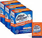 60 Count Alka-Seltzer Hangover Relief Tablets $4.79