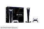 Sony PlayStation 5, Digital Edition Video Game Consoles $399