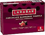 8 Count Larabar Chocolate Raspberry Truffle Nut Bars $6
