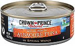 12-Pack Crown Prince Natural Solid White Albacore Tuna $14.81