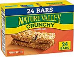 12-Count Nature Valley Crunchy Granola Bar, Peanut Butter $3.29