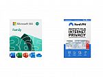 Microsoft 365 Family 15-Month Subscription + 12 month NordVPN Subscription $68