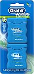 2-pack Oral-B Complete SatinFloss Dental Floss 50 M $3.30