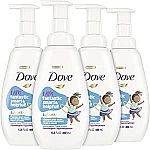 4-pack Dove Foaming Body Wash For Kids $9.46 or less