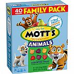 40-Count Family Pack Mott's Fruit Flavored Snacks $5.43
